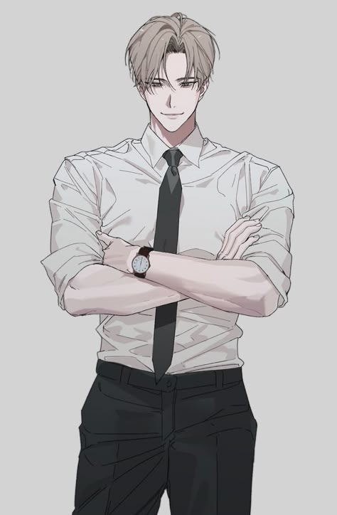 Ceo Anime Guy, Ceo Character Design, Ceo Drawing, Male Art Reference, Arm Drawing, Surreal Artwork, Manga Drawing Tutorials, Men Type, Digital Art Anime