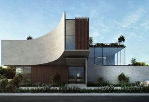 Concrete House, Jaipur – Sanjay Puri Architects Villa Facade Design, Cement Facade, Sanjay Puri Architects, Sanjay Puri, Architecture Design Process, Concept Models Architecture, Facade Architecture Design, Architecture Design Drawing, Architecture Model House