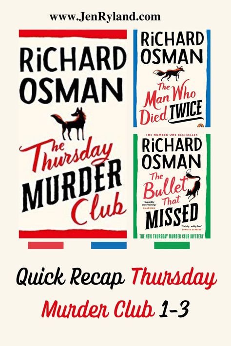 Are you excited to read the latest installment in the Thursday Murder Club book series by Richard Osman. I loved it, BUT I really needed a plot summary and character list for the first three Thursday Murder Club books, which include The Man Who Died Twice and The Bullet That Missed. So I wrote one! Read my quick recap on the first three books, find out which characters continue in The Next Devil to Die and more! Click to read the post! Tony Curran, Character List, Richard Osman, Best Books List, Best Mysteries, New Girlfriend, Mystery Book, Ya Books, Psychological Thrillers