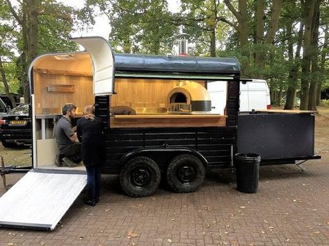 Horsebox Conversion, Pizza Trailer, Mobile Pizza Oven, Horse Box Conversion, Pizza Project, Pizza Vans, Pizza Catering, Smoker Trailer, Coffee Food Truck