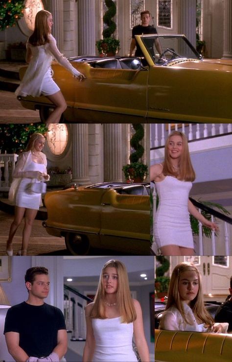 tv movie Clueless-The-Movie-Costume-Analysis-Tom-Lorenzo ; ahnungslos-der-film-kostüm-analyse-tom-l Fashion Analysis, Clueless Aesthetic, Best Teen Movies, Clueless Movie, Cher Outfits, Ugh As If, Cher Clueless, Clueless Fashion, Teens Movies