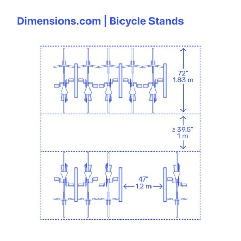 Bicycle Park, Bicycle Parking Architecture, Bike Parking Architecture, Bike Parking Lot, Standing Bike Rack, Bike Parking Design, Bicycle Parking Design, Architect Data, Bicycle Stands