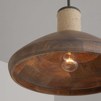 Capital Lighting Pendant, Capital Lighting Fixture, Farmhouse Flair, Wooden Shades, Capital Lighting, Urban Industrial, Wood Shades, Jute Rope, Grey Wash