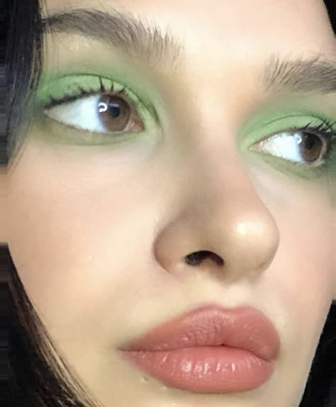 Maquillage On Fleek, Eye Makeup Looks, Smink Inspiration, Green Makeup, Green Eye, Green Eyeshadow, Makeup Eye Looks, Trendy Makeup, Grunge Look