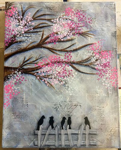 Mixed media canvas in a class with Michelle Webb @ Art From The Heart | Flickr - Photo Sharing! Kunstjournal Inspiration, Altered Canvas, Mixed Media Art Canvas, Mixed Media Crafts, Painting Media, Lukisan Cat Air, Arte Sketchbook, Mixed Media Art Journaling, Mix Media