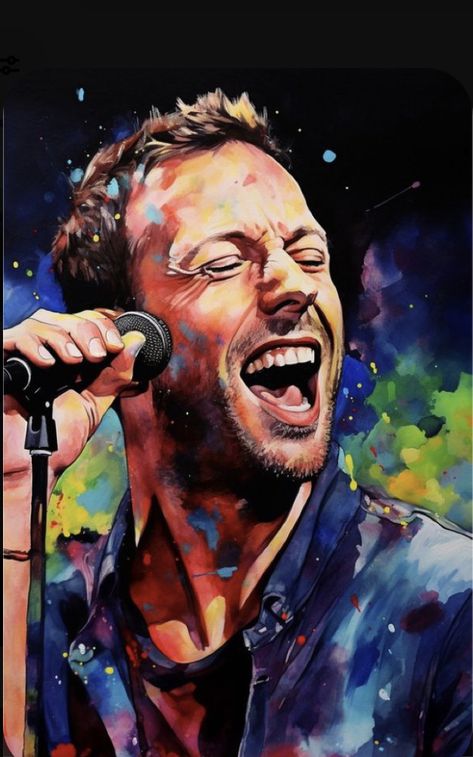 Coldplay Art, Coldplay Poster, Coldplay Wallpaper, Coldplay Chris, Art Is, Chris Martin Coldplay, Play Poster, Chris Martin, Coldplay