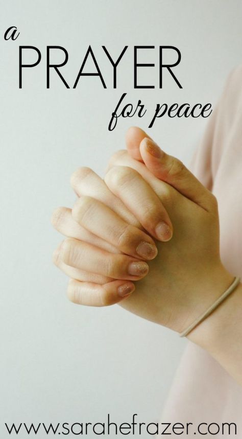 Are you you in need of the peace of God to jump start your prayer life?  Don't miss these powerful prayers for peace to help you trust God for hope and joy! || Sarah E. Frazer #pray #prayer #spiritualgrowth Prayer For Happiness And Peace, Prayer For Peace In My Home, Prayers For Stressful Times Peace, Pray For World Peace, Prayer Prompts, The Peace Of God, Pray For Peace, Read The Bible, Inner Peace Quotes