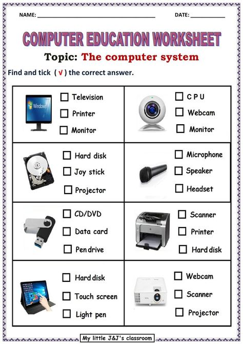 Computer Worksheet For Class 3, Computer Science Worksheets For Grade 1, Ict Worksheets For Grade 1, Computer Basics Worksheet, Parts Of Computer Worksheet, Computer Worksheet For Grade 4, Computer Worksheet For Class 1, Skip Counting Math Centers, Teaching Computer Skills