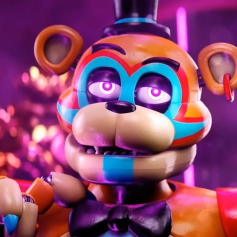 Glamrock Freddy Pfp, Glam Rock Freddy, Rockstar Freddy, Fnaf Icon, Fnaf Freddy Fazbear, Freddy 3, Glamrock Freddy, Fnaf Freddy, Minecraft Castle