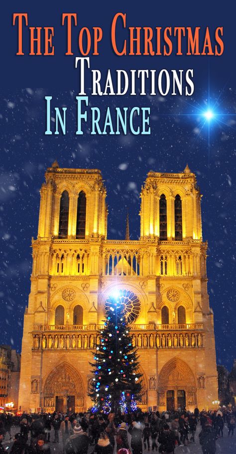 Find out more about the Top French Traditions of Christmas with: Advent in France The Christmas tree Saint-Nicholas and Santa-Claus Christmas' presents The Nativity scene Christmas' Eve in France The Midnight Mass The Christmas markets Christmas time in Paris The colours of Christmas The Poinsettia flower Mistletoe and holly Exchanging vows . #Christmas #FrenchMoments #FrenchChristmas #Noël #Noel #Xmas #Weihnachten #NotreDame #France #French French Christmas Traditions, French Christmas Tree, Christmas In France, France Craft, German Christmas Traditions, French Christmas Decor, French Country Christmas, French Activities, Christmas In Europe