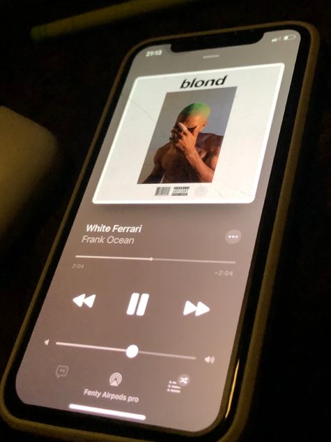 Frank ocean phone playing music white ferrari Playing On Phone Aesthetic, Music Play Aesthetic, Phone Playing Music Aesthetic, Listening To Frank Ocean Aesthetic, Music Playing On Phone Screen, White Ferrari Frank Ocean, White Ferrari Aesthetic Frank Ocean, Frank Ocean White Ferrari Lyrics, Frank Ocean Music Aesthetic