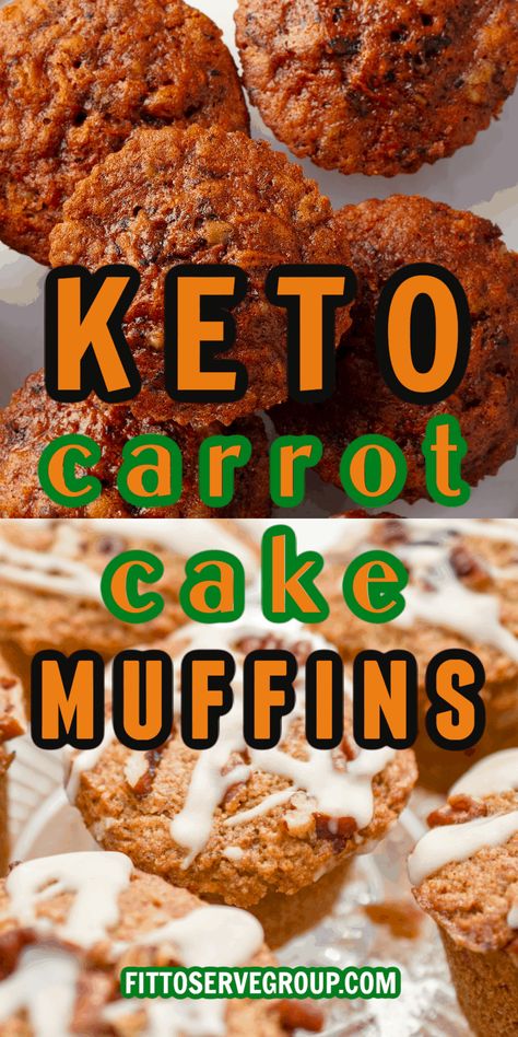 Low Carb Muffin, Low Carb Snack Recipes, Food Recipes Low Carb, Carrot Muffin, Low Sugar Foods, Low Carb Carrot Cake, Low Sugar Dinners, Low Carb Muffin Recipes, Sugar Free Carrot Cake