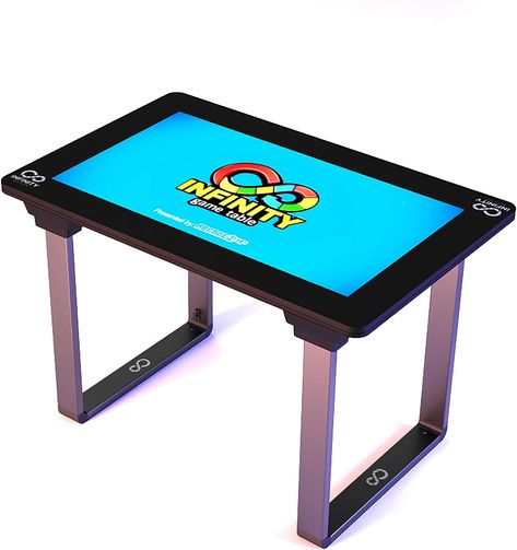 Arcade 1Up 32" Screen Infinity Game Table - Electronic Games Electronic Game Table, Arcade 1up, Digital Board, Memory Match Game, Classic Board Games, Game Table, The Infinity, Tic Tac Toe, Mini Games