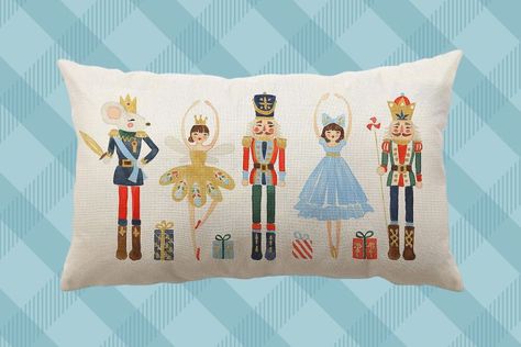 This Curated Amazon Storefront Will Help You Prep Your Guest Room For The Holidays Nutcracker Christmas Decorations, Winter Holiday Party, Winter Pillows, Christmas Tree Pillow, Studio Apt, Bantal Sofa, Christmas Pillowcases, Tree Pillow, Christmas Cushions