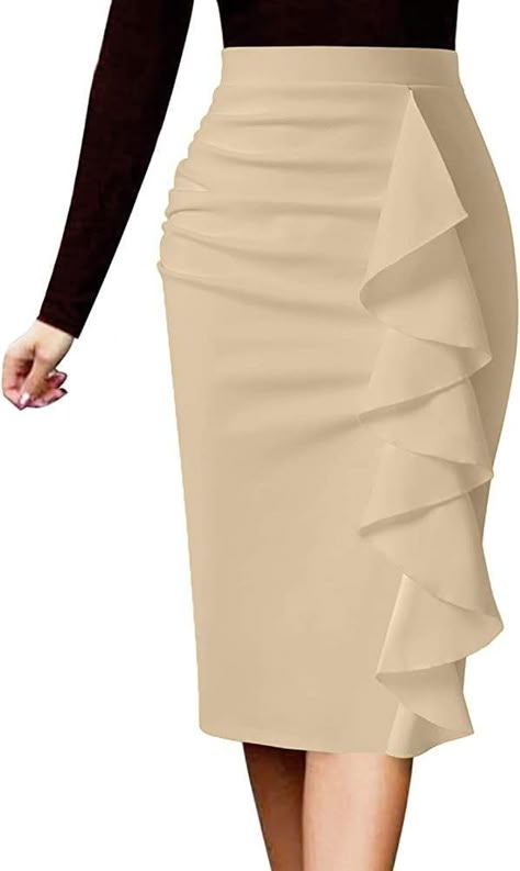 Office Cocktail Party, Pencil Skirt Fashion, Fancy Skirts, Pencil Skirt Casual, Fashion Poster Design, Bodycon Pencil Skirt, Corporate Dress, Pencil Skirt Outfits, Dinner Dress Classy