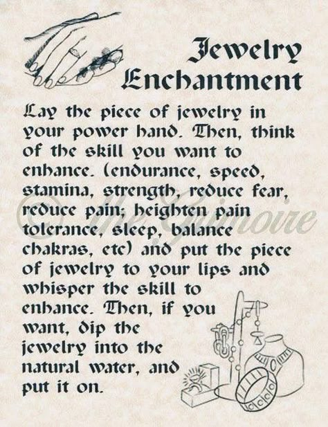 Enchanting Jewelry Spell, How To Enchant Jewelry Witchcraft, Jewelry Enchantment Spell, Enchant Jewelry Spell, Enchanting Jewelry Witchcraft, Jewelry Spells, Real Witches, Spells For Beginners, Wiccan Magic