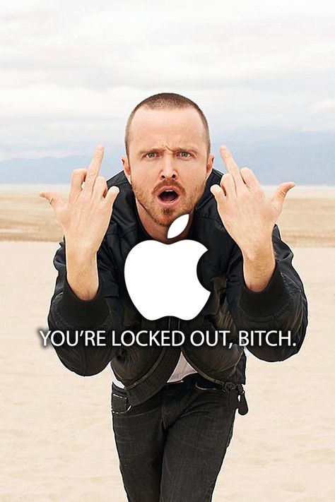 'You're Locked Out, Bitch' - Jesse Pinkman (Breaking Bad) lock screen for an iphone (which i don't have), but this is funny! Funny Lock Screen Wallpaper Hilarious, Harry Potter Hilarious, New Lock Screen Wallpaper, Jesse Pinkman Breaking Bad, Iphone Backrounds, Breaking Bad Jesse, Funny Lock Screen Wallpaper, Lock Screen Wallpaper Iphone, Jesse Pinkman