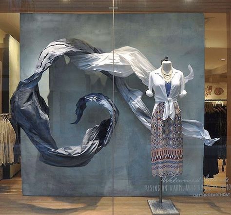 Anthropologie Window Display, Anthropologie Display, Fashion Window Display, Window Display Retail, Visual Merchandiser, Short Hills, Visual Merchandising Displays, Store Window Displays, Bg Design