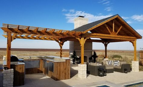 Garage Pergola, Pergola Diy, Terrasse Design, Cheap Pergola, Pergola Swing, Retractable Pergola, Grill Area, Pergola Design, Backyard Pavilion