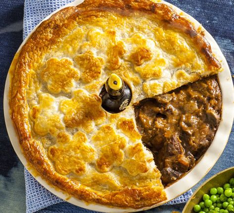 Steak And Kidney Pie Recipe, Kidney Pie Recipe, Steak And Kidney Pudding, Kidney Pie, Steak And Kidney Pie, Marsala Recipe, Kidney Recipes, Tender Steak, Homemade Pastries