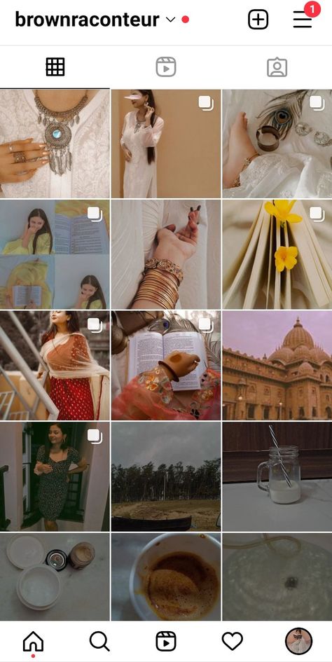 Instagram feed Indian Aesthetic Instagram Feed, Desi Instagram Feed, Indian Instagram Feed, Desi Instagram Bio, Instagram Feed Theme Layout, Insta Bio Quotes, Face Pose, Indian Clothing Brands, Insta Aesthetic