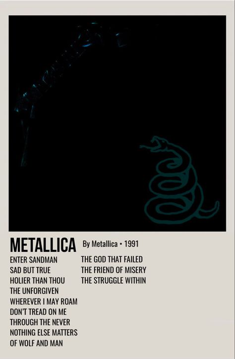 Album Covers Metallica, Metallica Cover Album Poster, Music Album Covers Rock, Metallica Band Poster, Metallica Polaroid Poster, Metallica Album Poster, Metallica Aesthetic Poster, Metallica Album Covers Wallpapers, Rock Album Posters