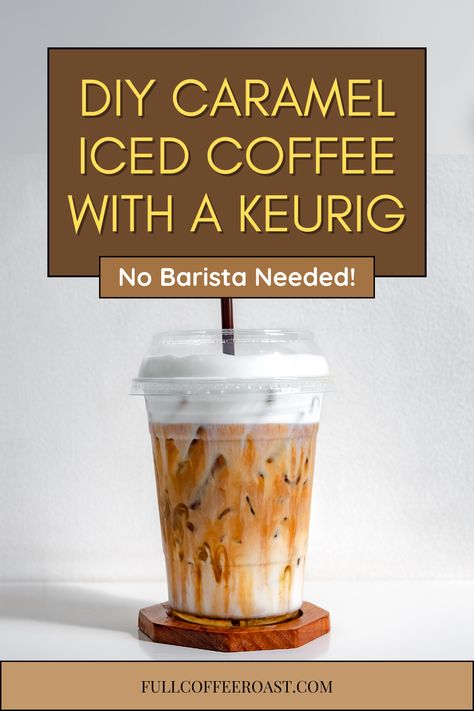 Cool, sweet, and easy to make! Use your Keurig to create a delicious caramel iced coffee in just a few simple steps!

https://www.fullcoffeeroast.com/how-to-make-caramel-iced-coffee-with-keurig/
#caramelicedcoffee #keurigcoffee #coffeelovers #icedcoffee #homemadecoffee Diy Caramel, Caramel Iced Coffee, Coffee Guide, Iced Coffee, Caramel, Coffee