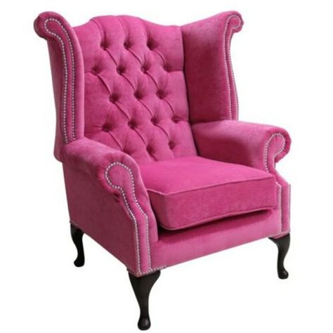 Cosy Armchair, Pink Armchair, Velvet Wingback Chair, Armchair Bedroom, Retro Armchair, Table Ikea, High Back Armchair, Contemporary Armchair, Gallery Furniture