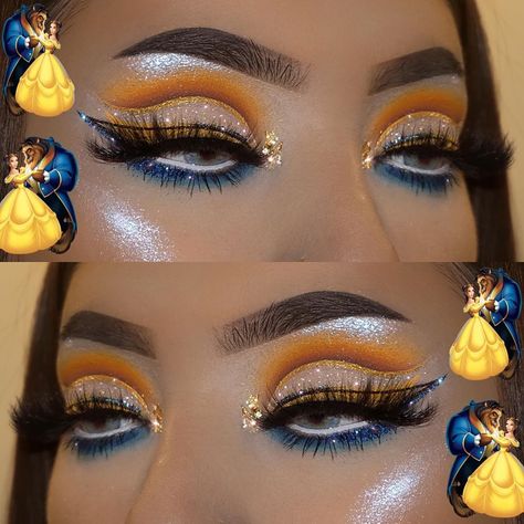 Princess Jasmine Makeup, Jasmine Makeup, Disney Eye Makeup, Belle Makeup, Disney Princess Makeup, Cute Halloween Makeup, Princess Makeup, Indie Makeup, Disney Makeup