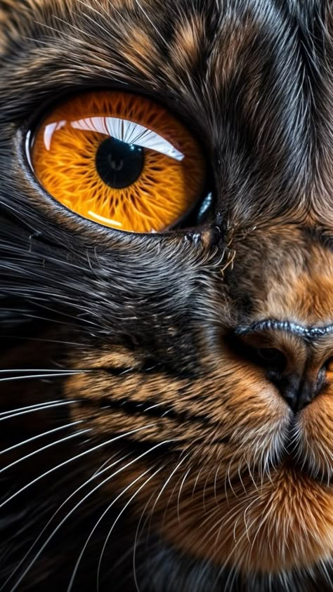 From ArtCreaU Black Cat Photography, Regard Animal, Cat Phone Wallpaper, Animal Eyes, Cats Eyes, Cats Photography, Gorgeous Cats, Cat Phone, Dog Eyes