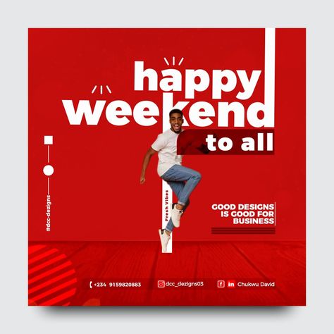 Weekend poster Weekend Poster Graphic Design, Weekend Creative Ads, Weekend Poster, Dasara Wishes, Posters Layout, Advert Design, Graphic Design Posters Layout, Christian Quotes Wallpaper, Canva Edit