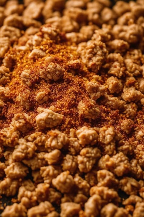 Looking for the best seasoning for ground chicken? Check out these mouthwatering ground chicken seasoning recipes! Whether you're making burgers, meatballs, or tacos, these flavorful seasonings will take your dish to the next level. From garlic and herb to spicy cajun or tangy BBQ, there's a seasoning for every taste bud. Say goodbye to plain and boring ground chicken and hello to a burst of deliciousness in every bite. Ground Chicken Wrap Recipes, Ground Chicken Seasoning Recipes, Seasoned Ground Chicken, How To Season Ground Chicken, How To Make Ground Chicken, Ground Chicken Seasoning, Chicken Burgers Ground, Homemade Ground Chicken, Ground Chicken Tacos