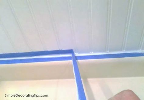 Caulking Tips, Bead Board Walls, Brick Cottage, Beadboard Backsplash, Beadboard Ceiling, Clever Hacks, Home Repairs, Baseboards, Hello There