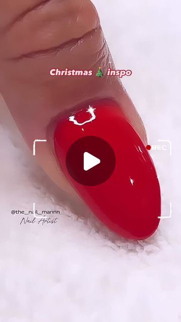 Christmas Tree Nail Art, Christmas Tree Designs, Tree Nail Art, Art Christmas Tree, Simple Nail Art, Christmas Tree Nails, Christmas Inspo, Simple Nail, Christmas Tree Design