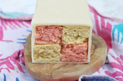 English Cake, Battenberg Cake, Non Dairy Butter, Banting Recipes, The Great British Bake Off, Vegan Cakes, British Bake Off, British Baking, Great British Bake Off