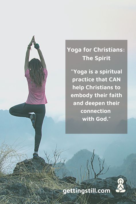 Yoga is meant to be a spiritual practice and cultivates awareness of our spiritual nature. The popularity of the practice of yoga illustrates the underlying desire of ALL people to find connection and communion with God. Yoga CAN help Christians to embody their faith and deepen their connection with God.  But some believe that practicing yoga is wrong for Christians. How should Christians respond? #christcenteredyoga #yoga #christian #christianyoga Christian Yoga Quotes, Christian Yoga, Connection With God, Spiritual Nature, Benefits Of Yoga, Spiritual Yoga, Yoga Philosophy, Gentle Yoga, Practice Yoga