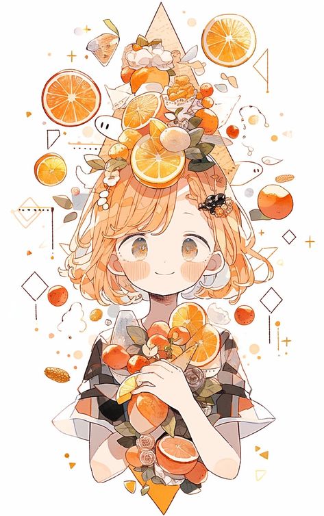 Anime Fruit, Fruit Character, Bullet Journal Cover Ideas, Anime Fanfiction, Cute Simple Wallpapers, Cute Kawaii Drawings, Anime Baby, Digital Art Anime, Popular Anime