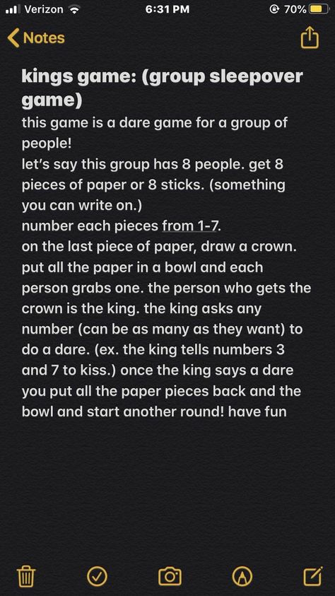 Games To Play With 10 People, Games With Family Ideas, Things To Do At A Group Sleepover, Crazy Things To Do With Friends At Night, Games To Play With Friends At School, Group Sleepover Games, Games To Play In The Dark, Birthday Hangout Ideas, Friend Group Games