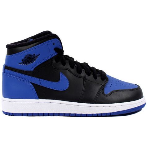 AIR JORDAN I 1 RETRO BLACK VARSITY ROYAL 2013 $200.00 ❤ liked on Polyvore Jordan 1 Royal Blue, Royal Blue Outfits, Jordan 1 Blue, Jordans Nike, Retro Trainers, Adidas Shoes Outlet, Sneakers Jordans, Blue Jordans, Black Jordans