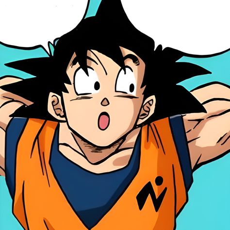 Goku Manga Color, Dbs Manga, Goku Icon, Goku Pics, Goku Manga, Gakuen Babysitters, Dragon Ball Super Artwork, Dragon Ball Art Goku, Dbz Art