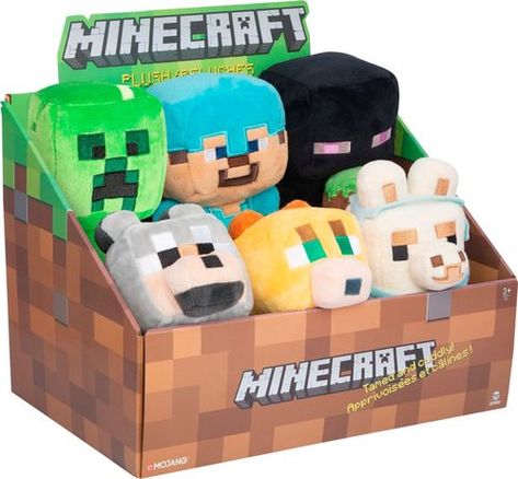 Minecraft - Happy Explorers Small Plush - Blind Box - Styles May Vary Shop Minecraft, Minecraft Plush, Minecraft Bedroom Decor, Minecraft Toys, Minecraft Bedroom, Diy Minecraft, Minecraft Room, Minecraft Birthday, Minecraft Crafts