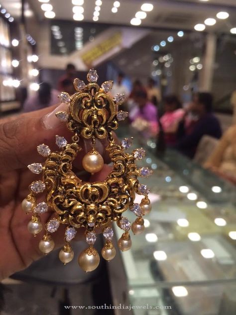 30 Grams Gold Chandbali Earrings Designs, Gold Nakshi Chandbali , Gold Earrings with weight 30 grams Chandbali Gold, Gold Chandbali Earrings, Gold Chandbali, Chand Bali, Gold Jhumka, Gold Temple Jewellery, Gold Jhumka Earrings, Gold Earrings Wedding, Modern Gold Jewelry