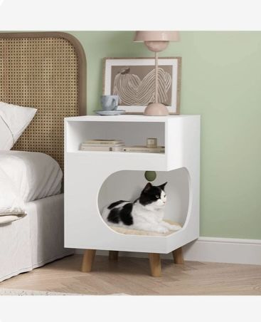 Cat Cabinet, Cat Table, House Cat, Indoor Cats, Cat Beds, Pet Crate, Classic Home Decor, Cat Condo, Cat Box