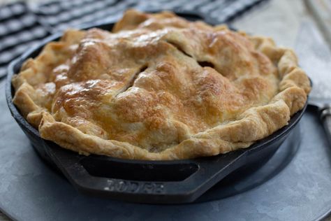 Traeger Grills Apple Pie | A Bountiful Kitchen Best Ever Apple Pie, Tomato Tarte Tatin, Beef Pot Pie Recipe, Oven Baked Apple, Beef Pot Pie, Making Apple Pie, Beef Pot Pies, Beef Pies, Baked Apple Pie