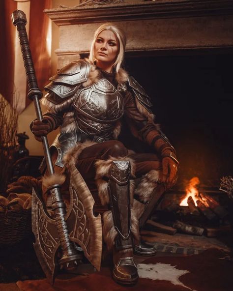 theblindninja Elder Scrolls Art, Elder Scrolls Skyrim, Fantasy Heroes, Female Armor, Elder Scrolls Online, Fantasy Armor, High Fantasy, Fantasy Warrior, Fantasy Inspiration