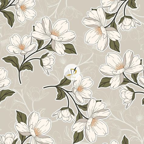 Stylized Magnolias Floral Pattern!!🌸🤍 . . . . . . . @patternbank #magnolia #flowers #magnoliagardens #floralprint #surfacepattern #printandpattern #surfacepatterncommunity #textiledesigners #printdesigner #illustration #freelancer #seamlesspattern #designer #surfacepatterndesigner #graphicflowers #nature #inspiring #natureinspired #patternoftheday #patternbank #vidhi_design #flowerillustration #flowergarden #fridayvibes #surfacepatterndesign #printlover #floralpattern #naturepatterns #surface... Magnolia Flower Pattern, Magnolia Gardens, Pattern Bank, Magnolia Flower, Watercolor Inspiration, Flower Illustration, Surface Pattern Design, Surface Pattern, Beautiful Wallpapers