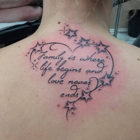 „Family is life #tattoo #soulmate #family #soulmatetattoo #girlstattoo #inkedgirls #linework #schnörkel #filigree #ornaments #firsttattoo #aachencity…“ Family Is Everything Tattoo, Soulmate Tattoo, Family Heart Tattoos, Tattoo Infinity, Dr Tattoo, Heart With Infinity Tattoo, Family Tattoo Ideas, Remembrance Tattoos, Tattoos With Kids Names