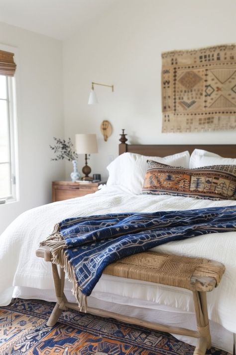 (99+) Image reblogged from @luckypeacesoul – @the-ordinary on Tumblr Moroccan Inspired Bedroom, Beautiful Bedroom Inspiration, Boho Bedroom Decor Ideas, Single Apartment, Vibe Bedroom, Boho Bedroom Ideas, Bohemian Furniture, My Personal Style, Deco Chic