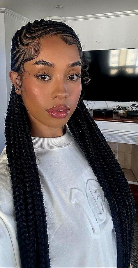 Cornrow Braid Styles Black Women, Row Braids Black Women, Corn Rows Braids Black Women, Corn Row Braids Black Women, Corn Row Braids, Braids Black Women, Corn Row, Corn Rows, Cornrows Braids For Black Women