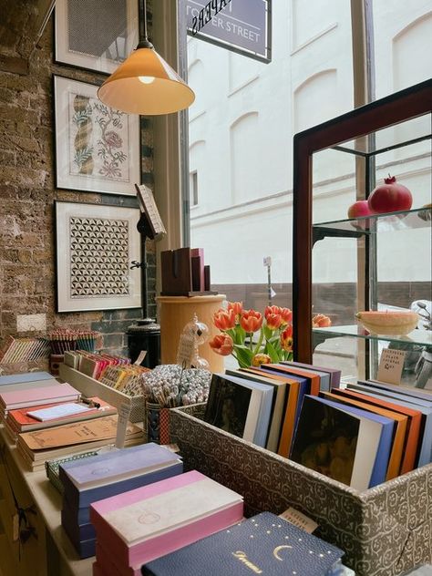 The 29 coolest, unique shops in London for fashion, design and interiors Book Stores In London, Unique Shops, Labour And Wait, Brunswick House, Shops In London, London Market, London Boutique, Stationary Shop, London Brands